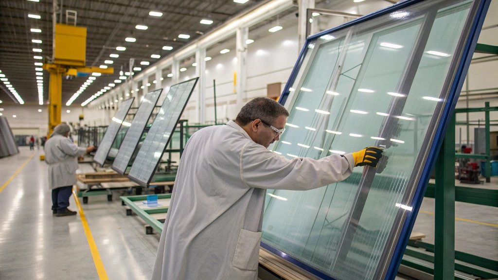 Glass coating application process