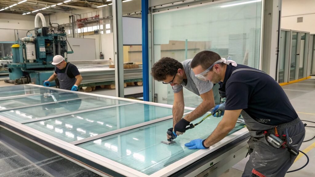anti-reflective coating application