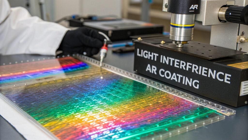 AR coating light interference process