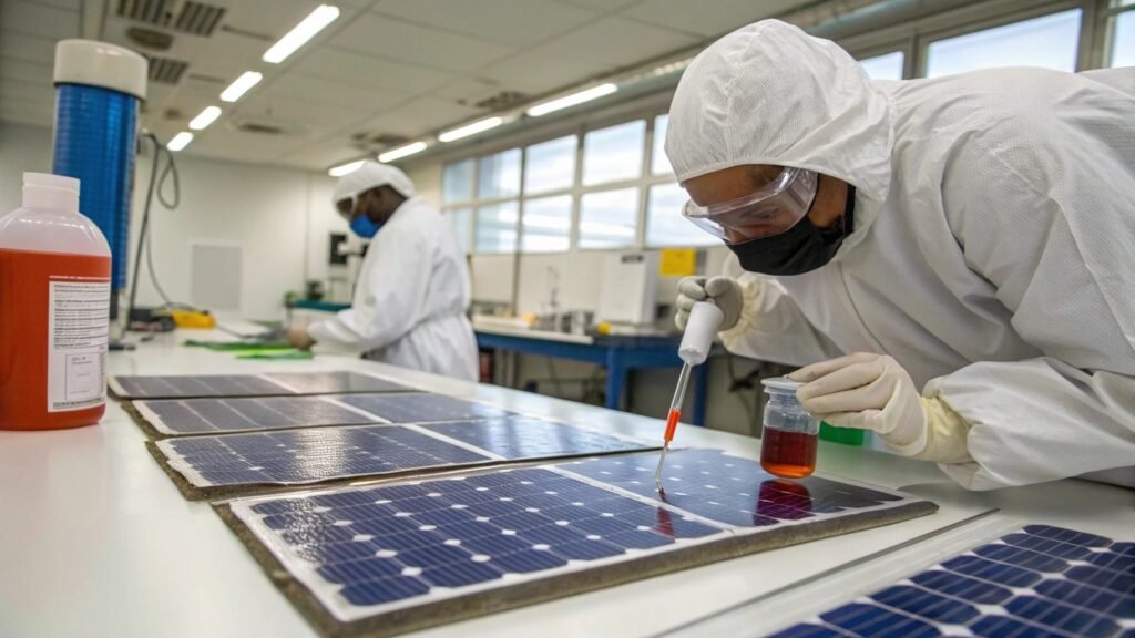CdCl₂ treatment process for CdTe solar cells