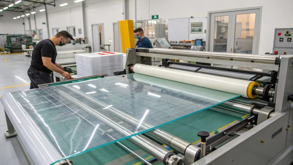 nano coating curing process