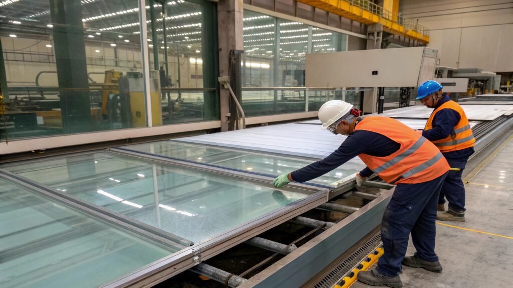 Anti-reflective coating application process