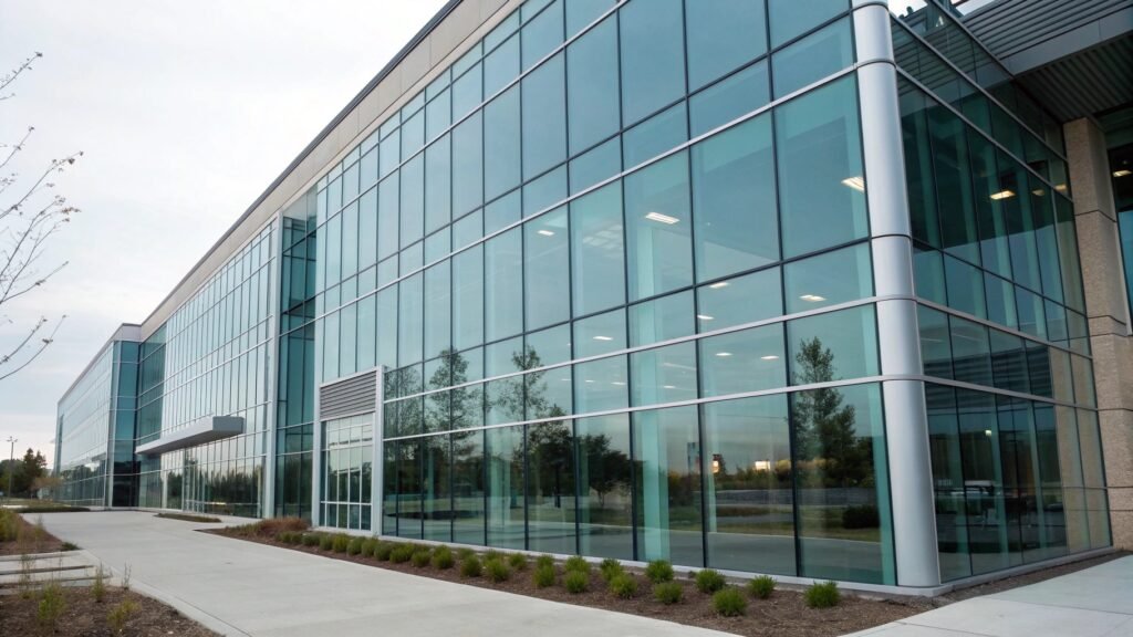 Building integration of coated glass systems