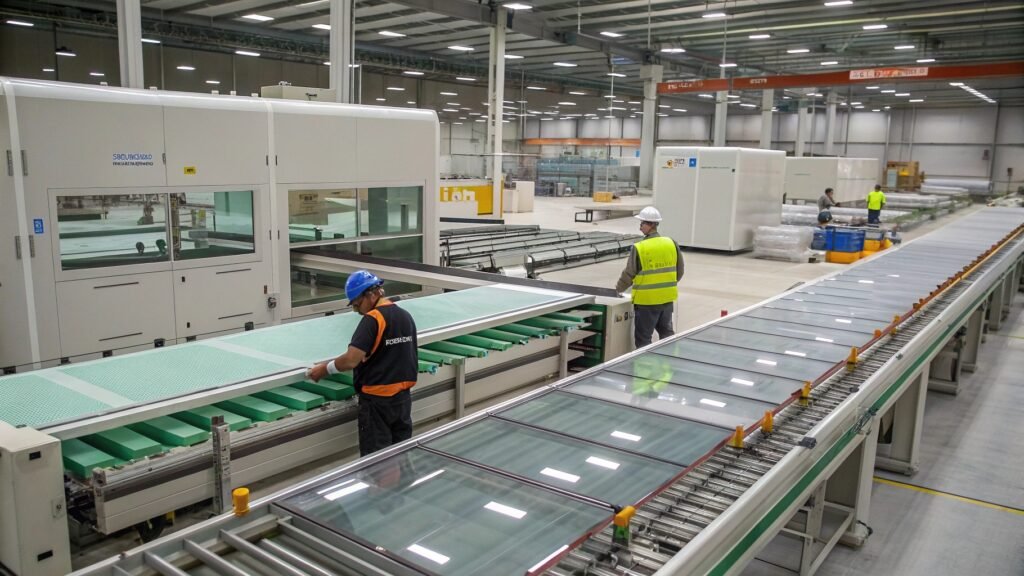 Dual seal insulated glass production line