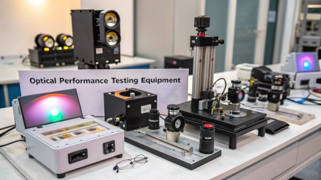 Optical performance testing equipment